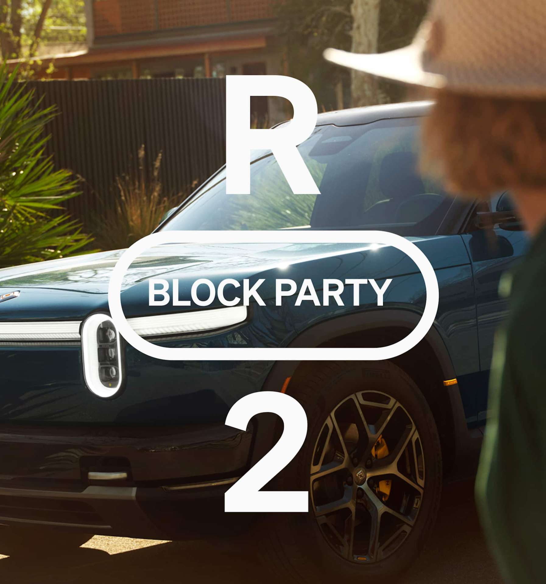 Rivian R2 Block Party hero
